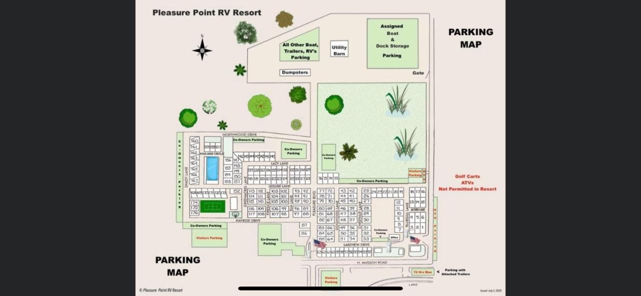 Pleasure Point Rv Resort Edmore Экстерьер фото